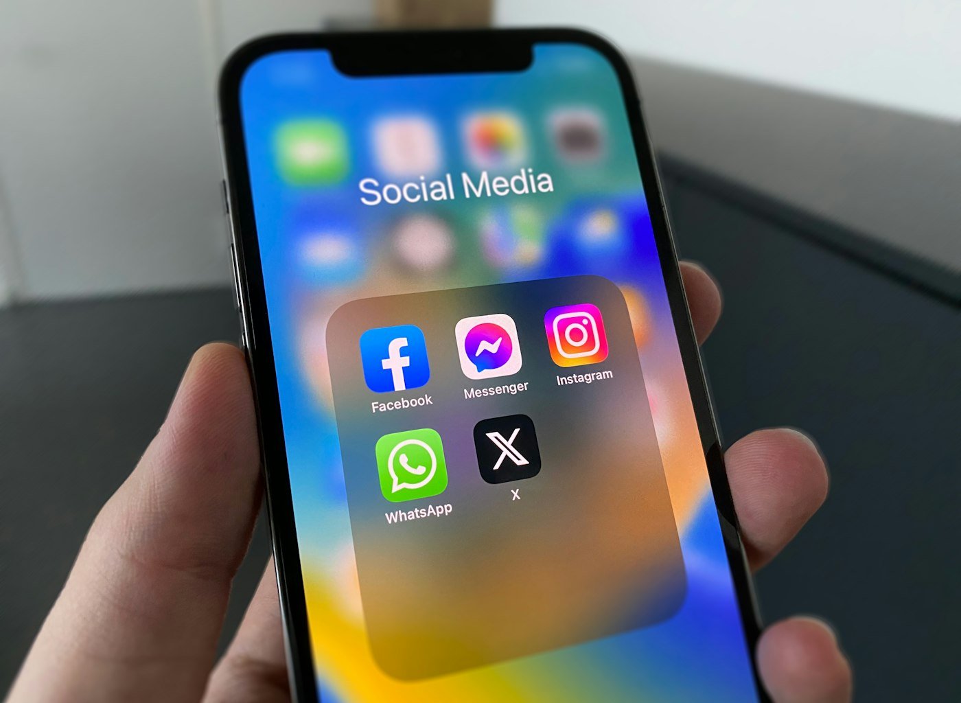 Facebook and Instagram apps on a phone